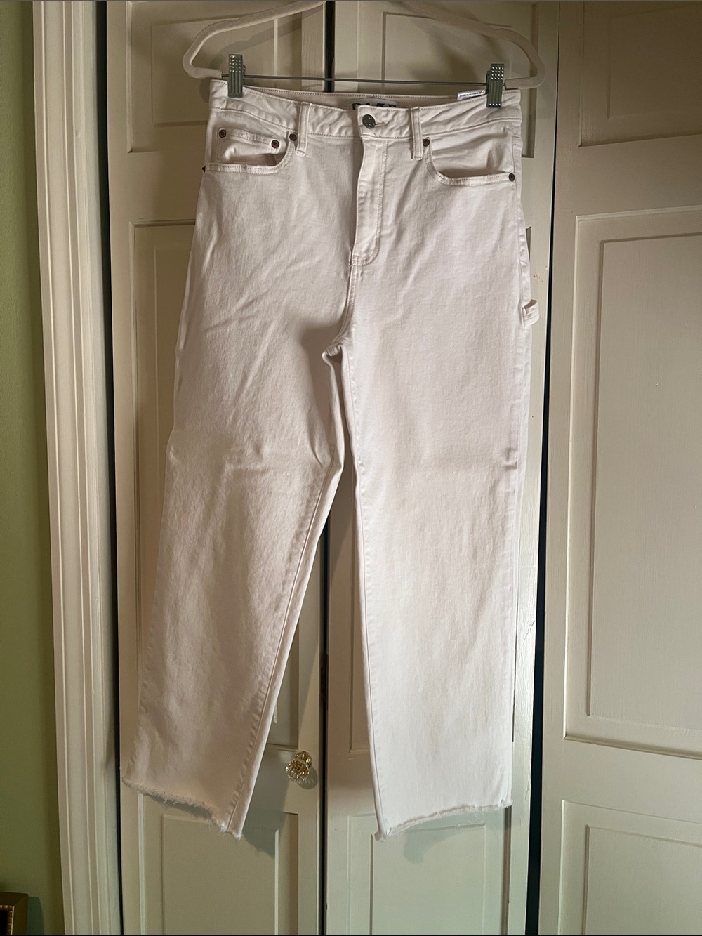 White Woman’s Straight-Leg Jeans